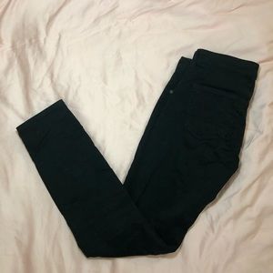 AG slim straight Stevie ankle jeans (velveteen)